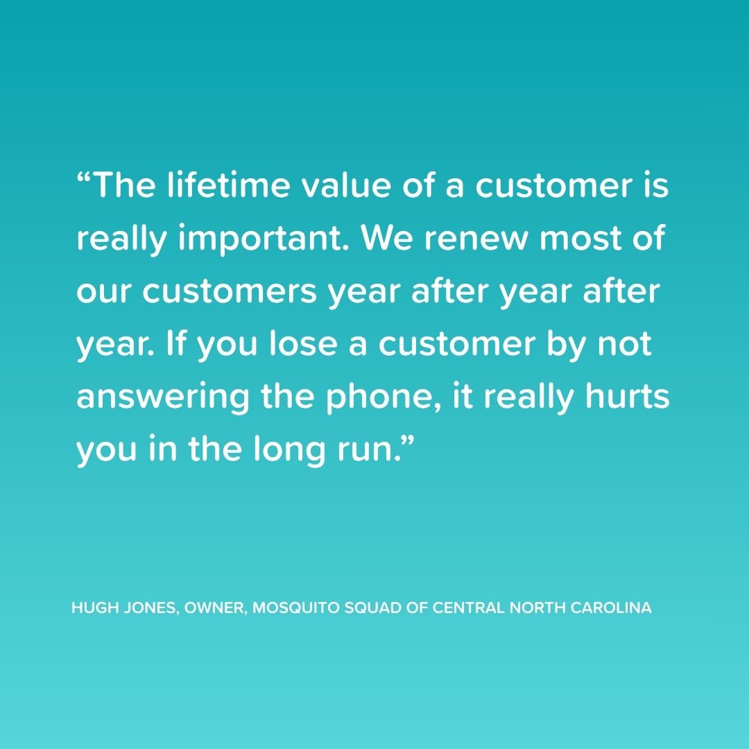 HUGH JONES, MOSQUITO SQUAD OWNER QUOTE